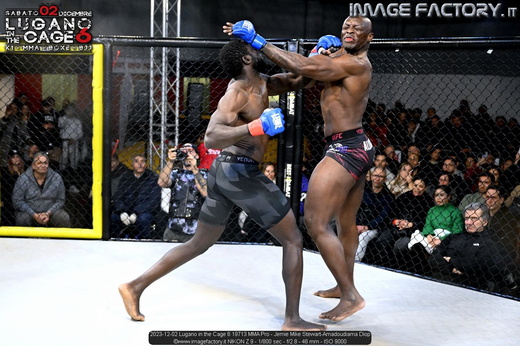 2023-12-02 Lugano in the Cage 6 19713 MMA Pro - Jemie Mike Stewart-Amadoudiama Diop